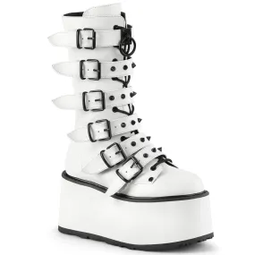 3 Inch Platform DAMNED-225 White