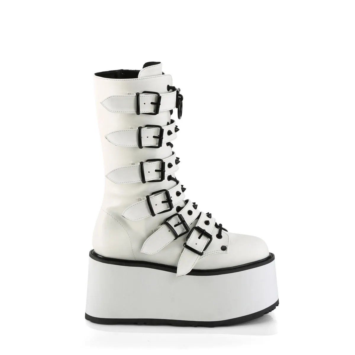 3 Inch Platform DAMNED-225 White