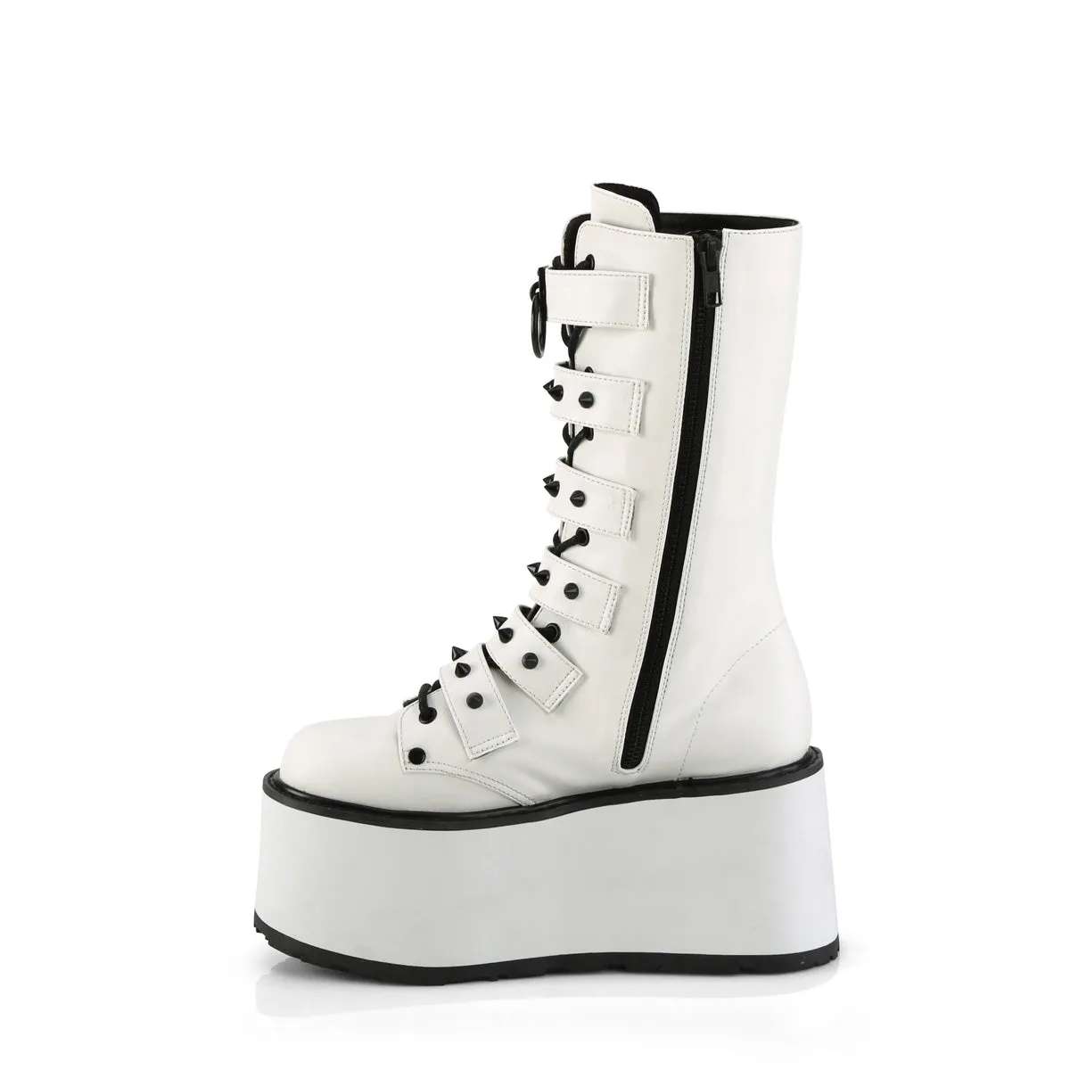 3 Inch Platform DAMNED-225 White