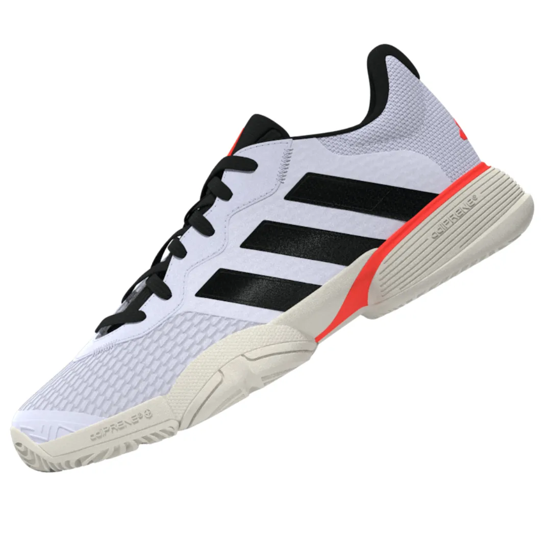 Adidas Barricade Kids Tennis Shoes - Black/White