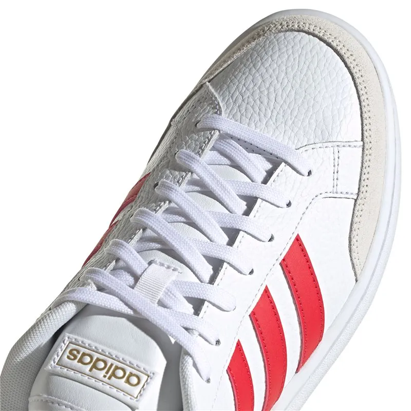 adidas Grand Court SE Trainers - Mens - White/Scarlet/White