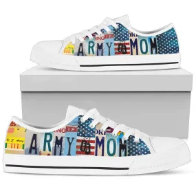 Army Mom Low Top Shoes