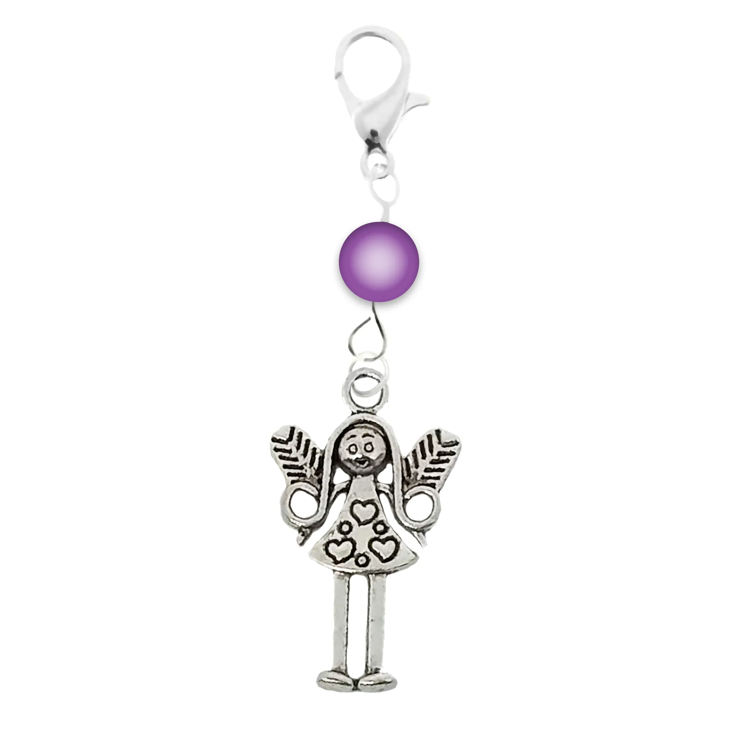 AVBeads Accessory Charms Clips Clip-On Fairy Girl Charm ACC-PS613-A2