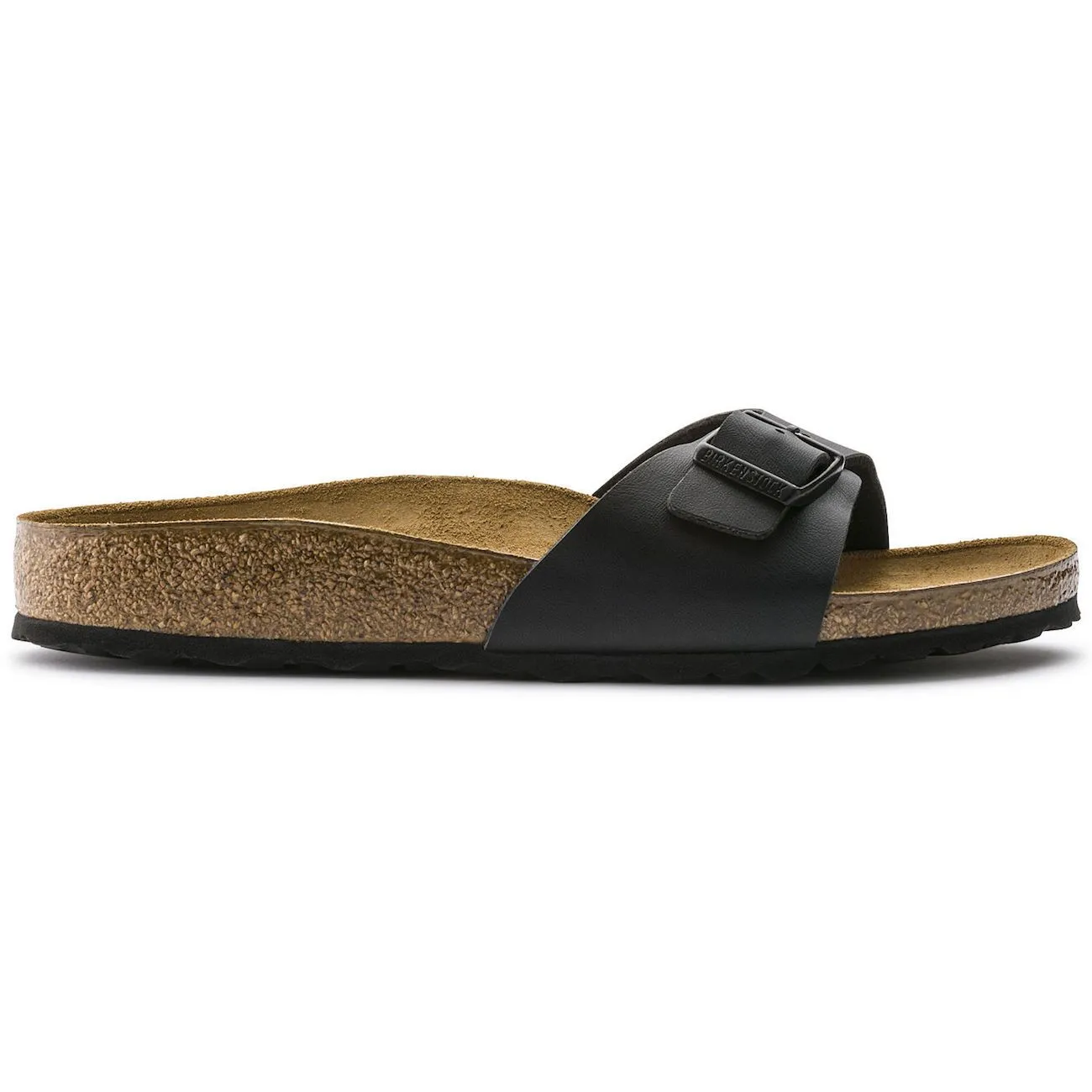 Birkenstock, Madrid, Regular Fit, Birko-Flor, Black