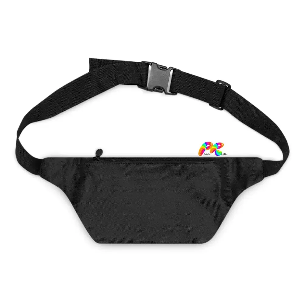 Black Skull Fanny Pack