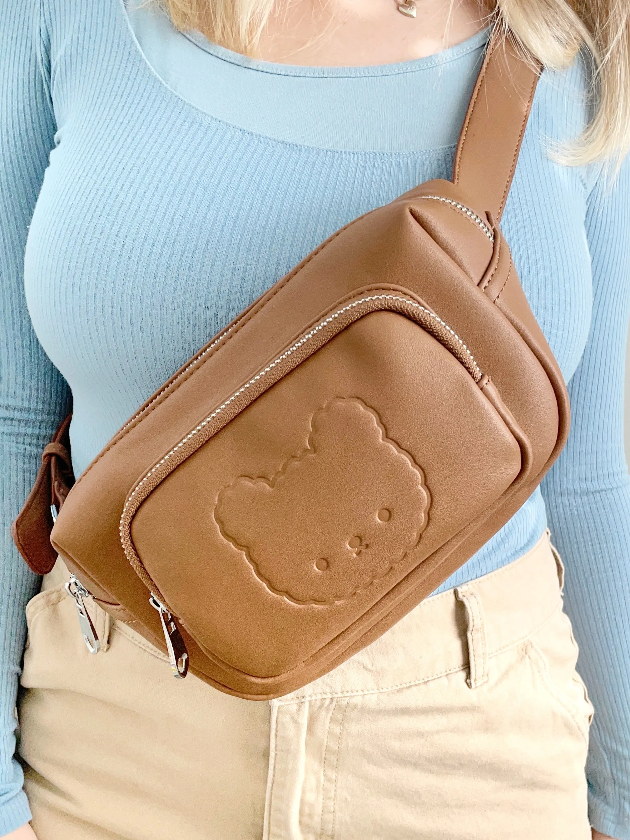 Brown Fujibee Fanny Pack