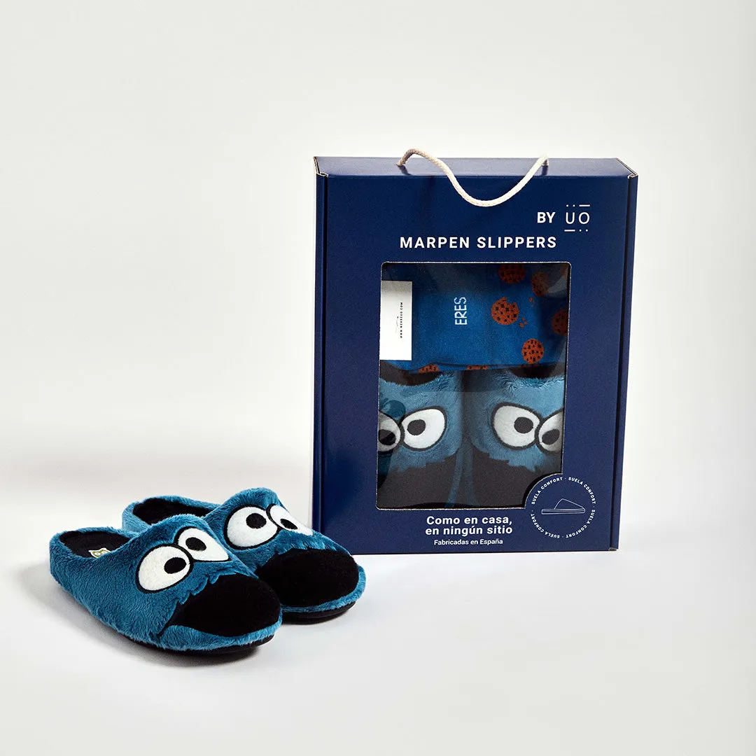 Calcetin "Eres muy cookie"   Slippers Monstruo