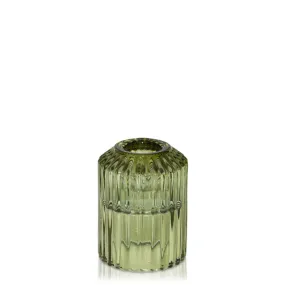 Camilla Vintage Candle Holder - Moss