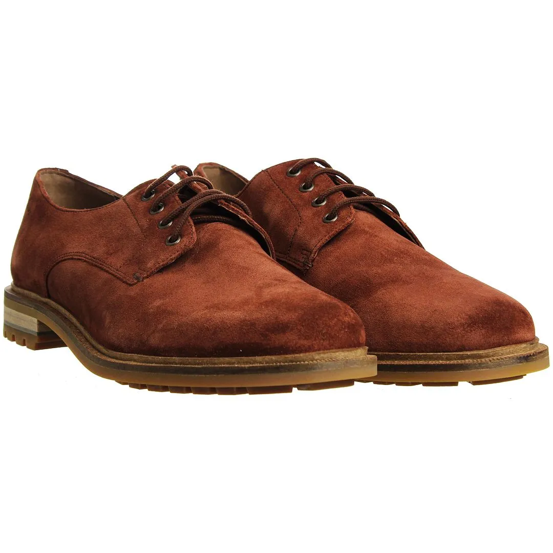 Clarks Foxwell Hall Mens Brown Shoes