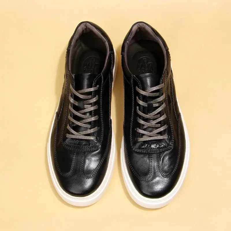 Classical TR2441 Men's Casual Shoes: Leather Sneakers