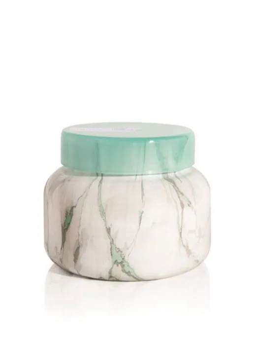 COCONUT SANTAL MODERN MARBLE SIGNATURE JARS, 19 OZ