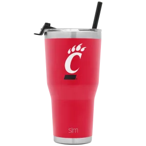 Collegiate Cruiser Tumbler with Flip Lid and Straw