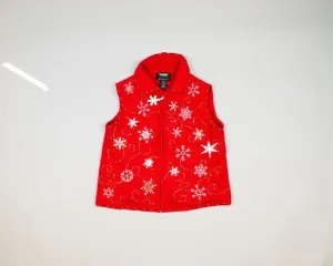 Dancing Snowflakes-Small Christmas Sweater