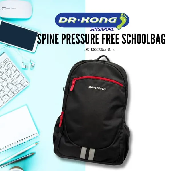 DR.KONG BACKPACKS L SIZE DK-1300235A-BLK(RP : $119.90)