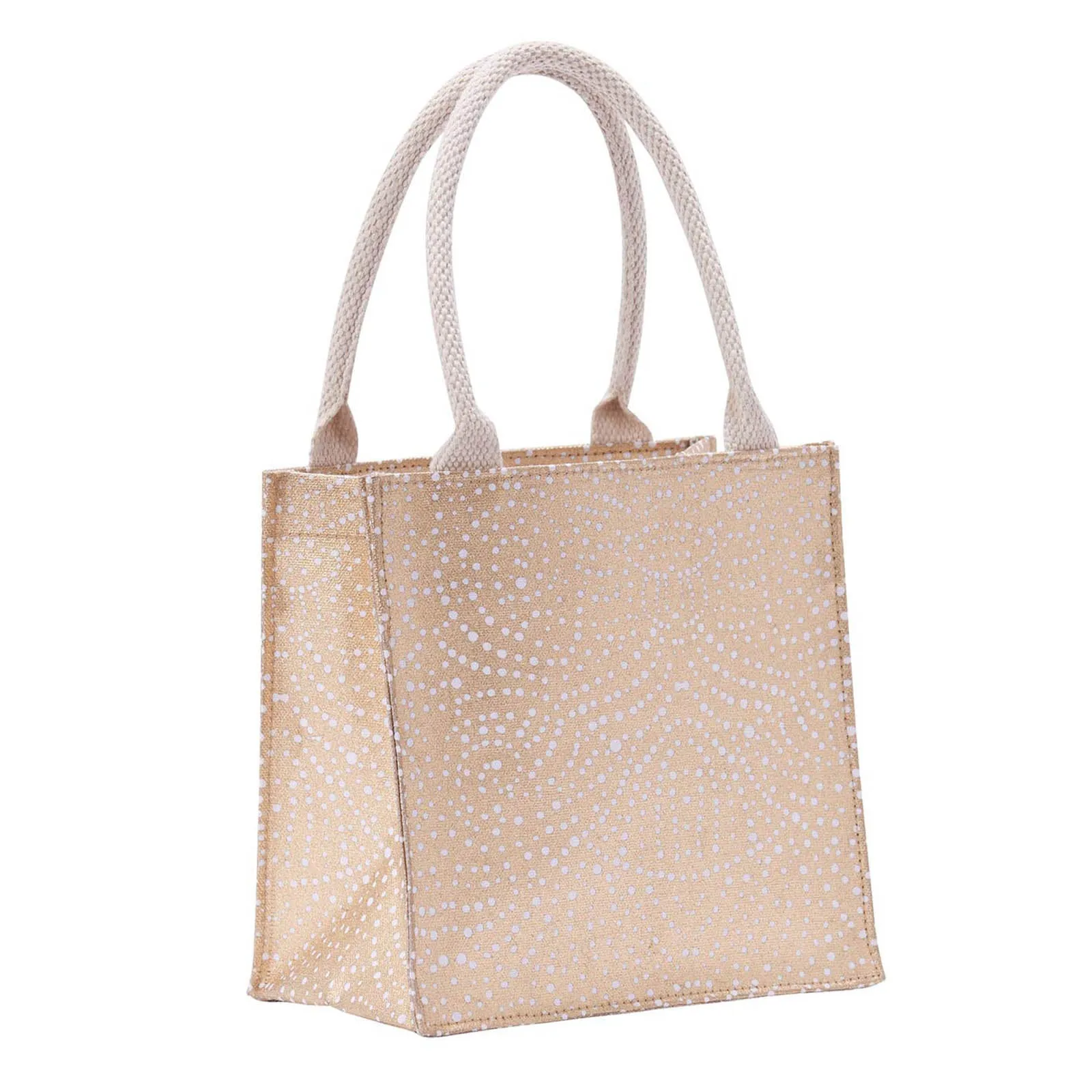 Filigree Gold Reusable Itsy Bitsy Gift Bag