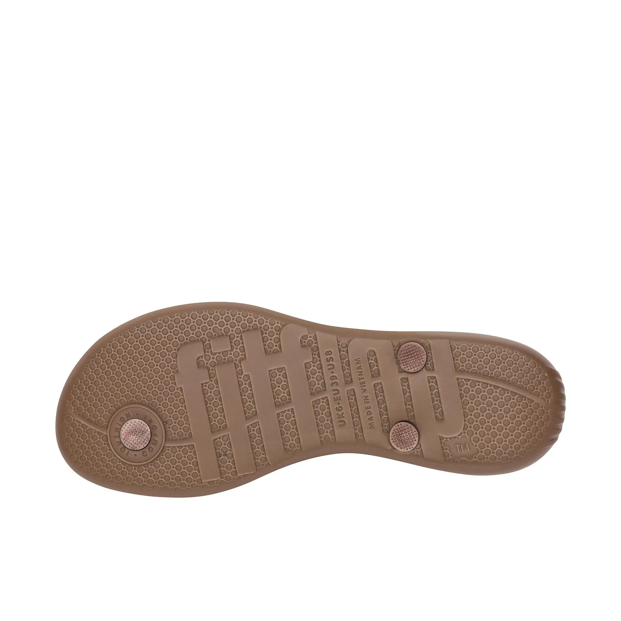 FitFlop Womens Iqushion Ergonomic Flip Flop Bronze