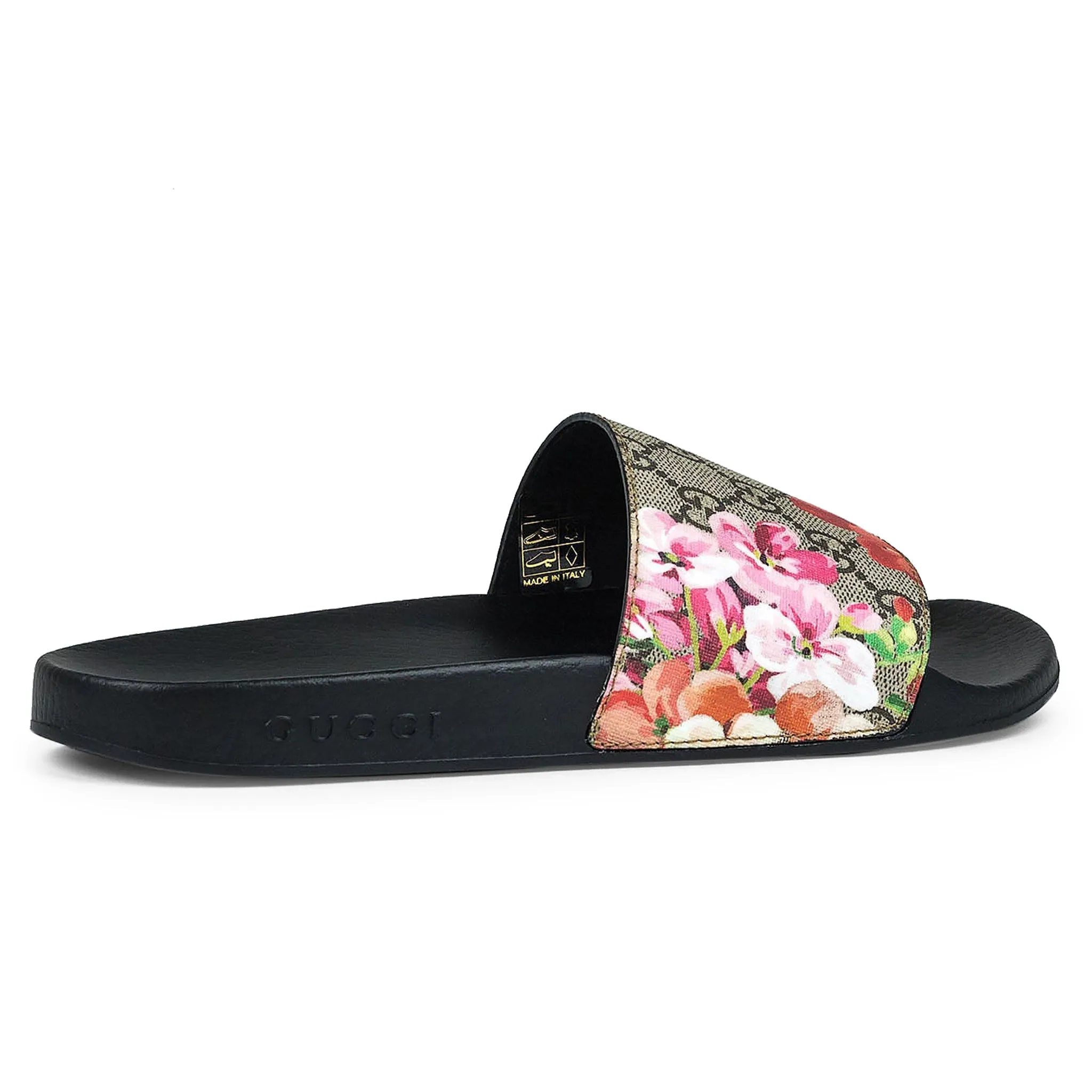 Gucci Blooms GG Pursuit Pool Slides