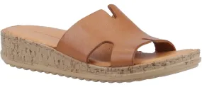 Hush Puppies Eloise Womens Leather Mule Sandal