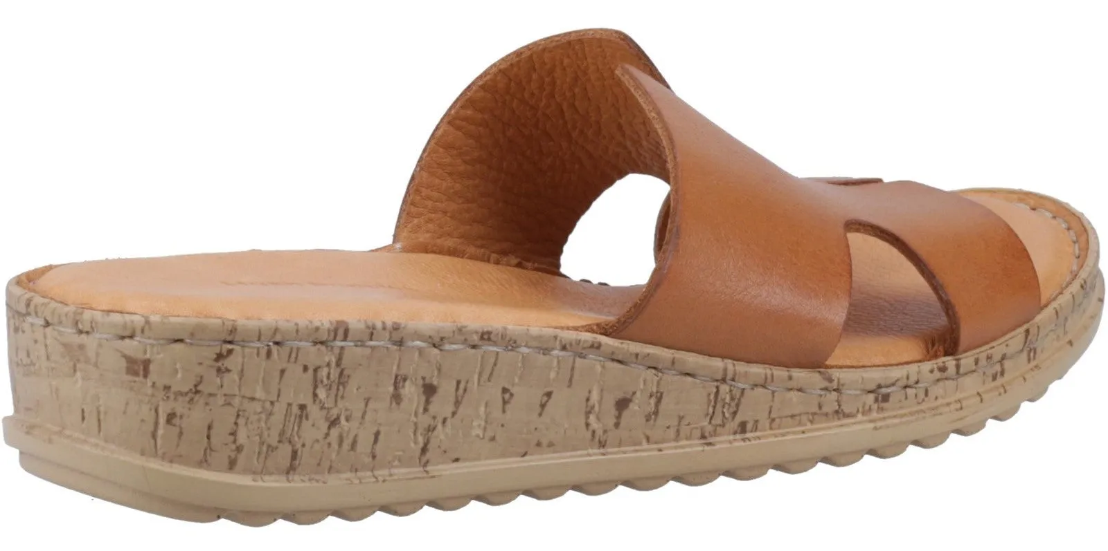 Hush Puppies Eloise Womens Leather Mule Sandal