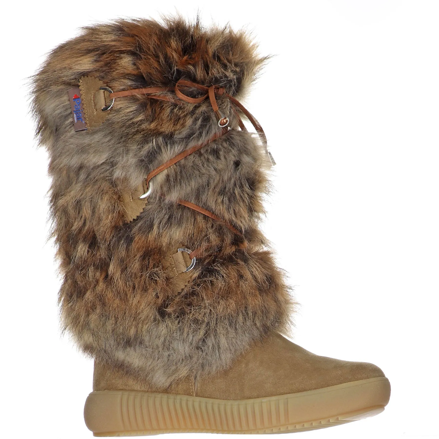 Julieta-Eco Women's Suede and Faux Fur Boot