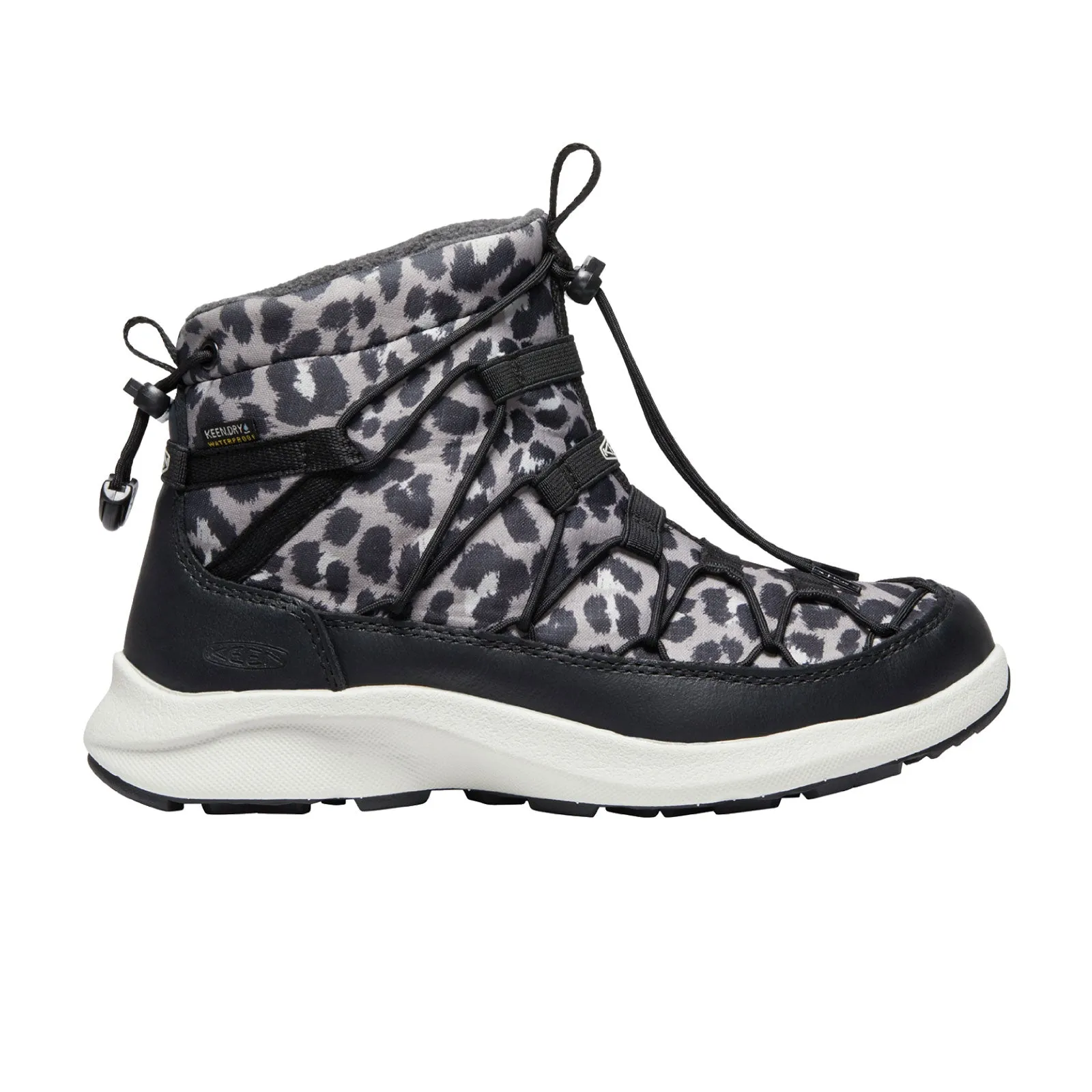 Keen Uneek SNK Chukka II Waterproof Boot (Women) - Animal Print Silver Birch