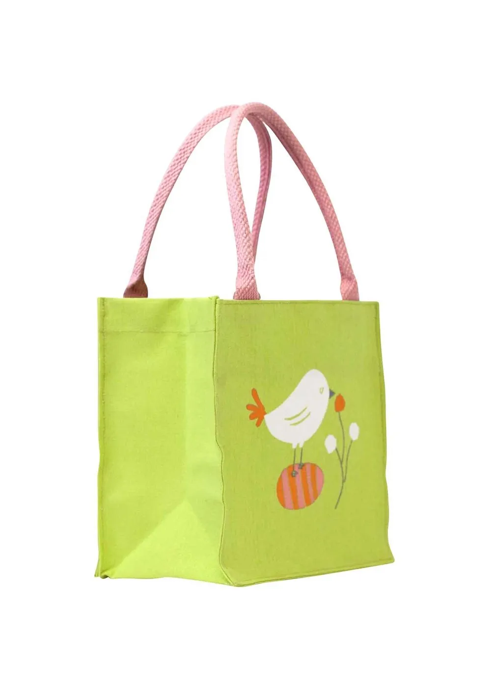 Lime Easter Chick Reusable Itsy Bitsy Gift Bag