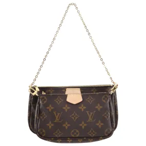 Louis Vuitton Monogram Canvas Double Pochette Bags