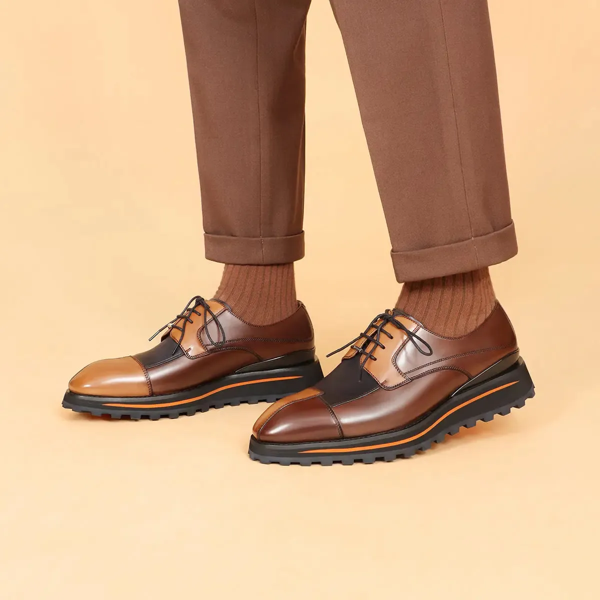 Man's Derby Shoes 90011C