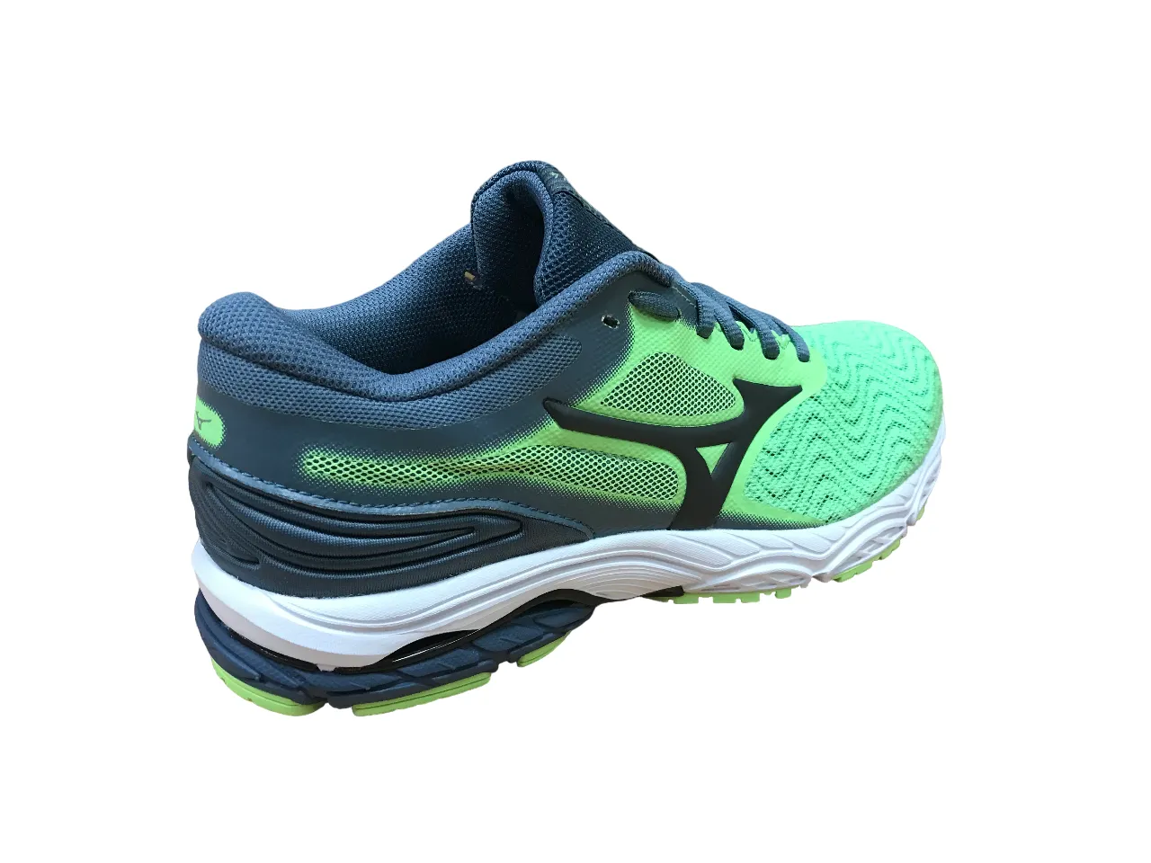 Mizuno Wave Prodigy 4 J1GC221053 909 men's running shoe black green blue