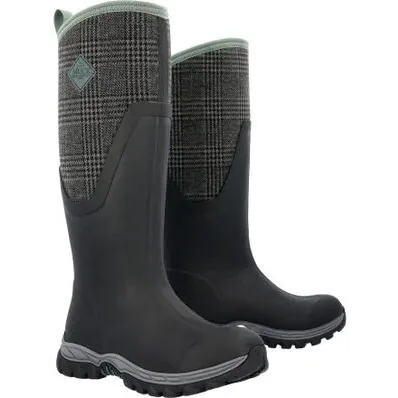 Muck Women's Arctic Sport II WP Tall Work Boot -Black- MASTW05