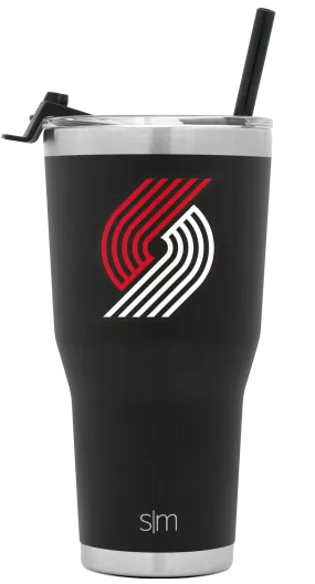 NBA Cruiser Tumbler with Flip Lid and Straw