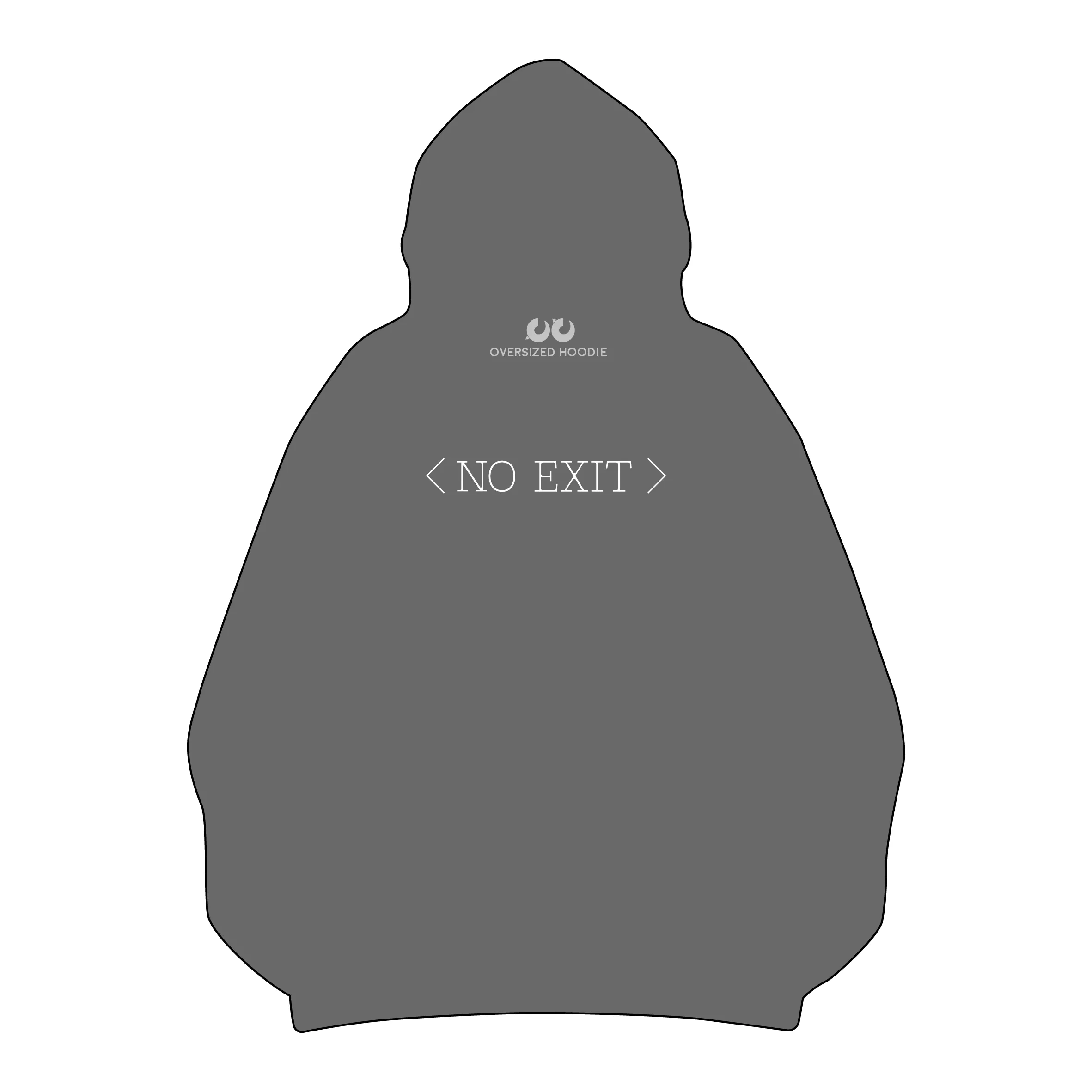 No Exit (Oversized Hoodie)