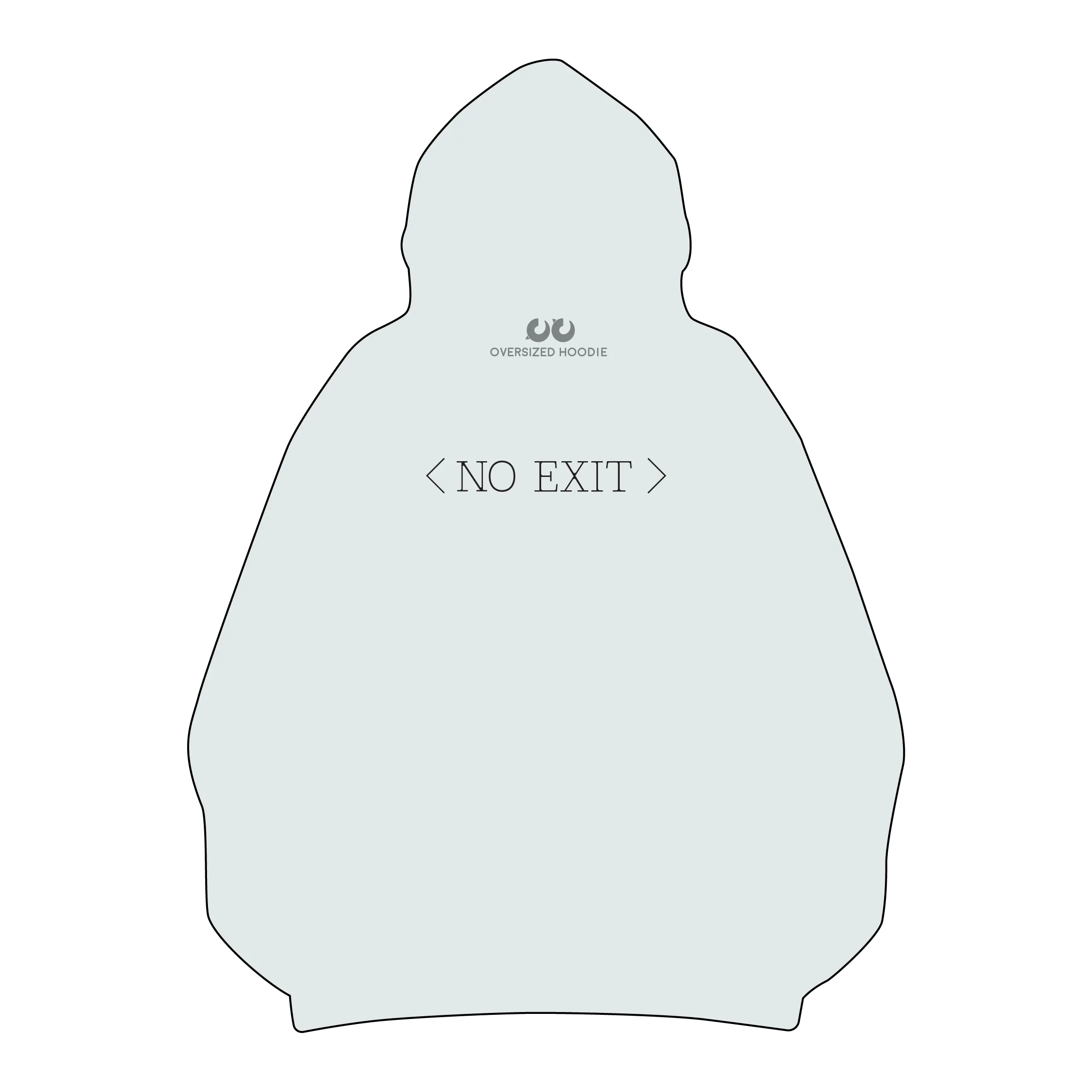 No Exit (Oversized Hoodie)