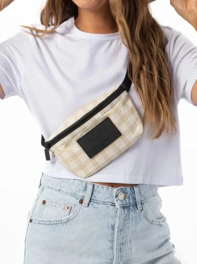 Plaid Mini Hip Pack