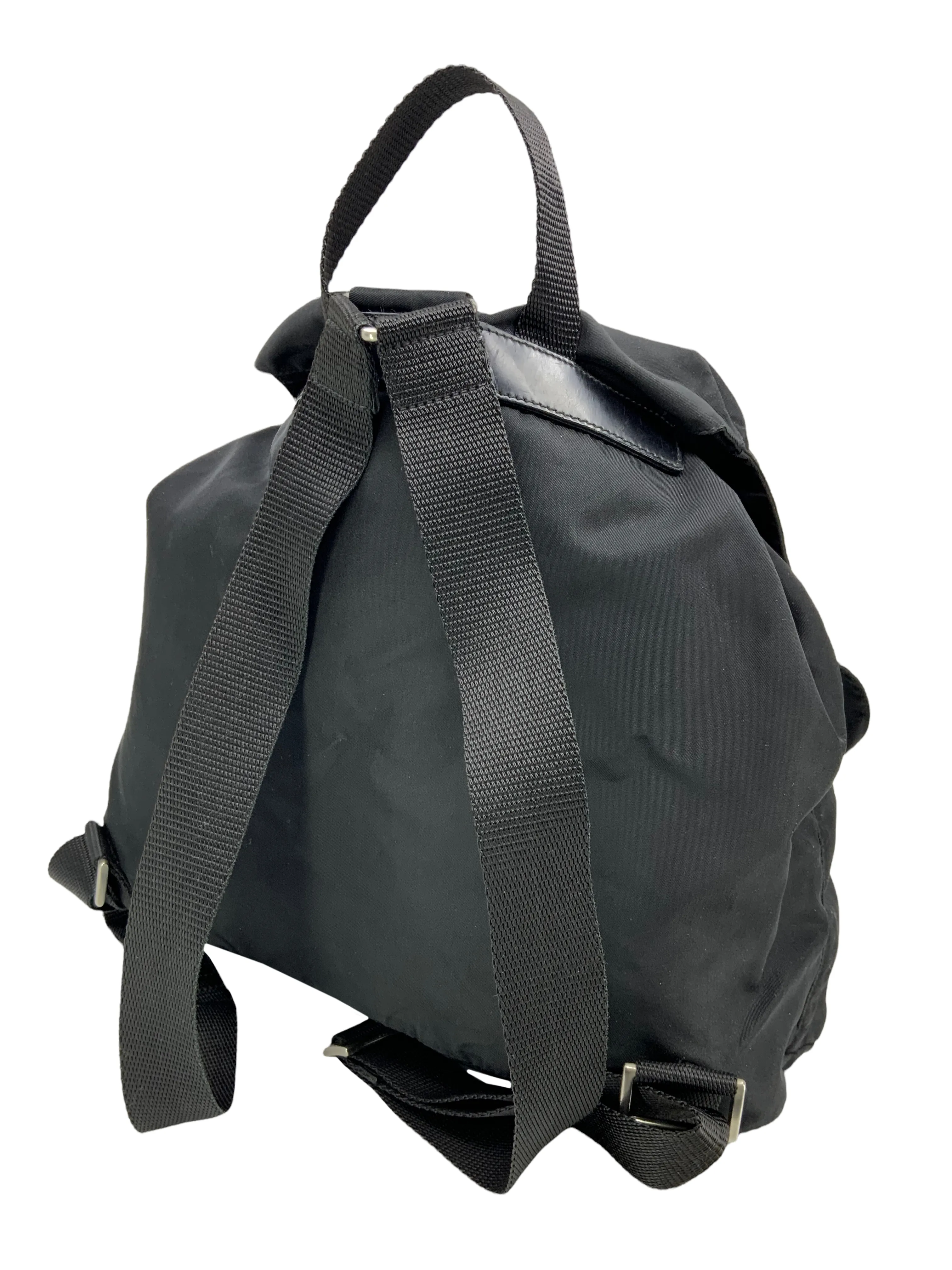 PRADA Tessuto Nylon Double Front Pocket Backpack