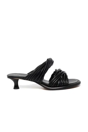 Proenza Schouler Pipe Rolo Sandal - Black