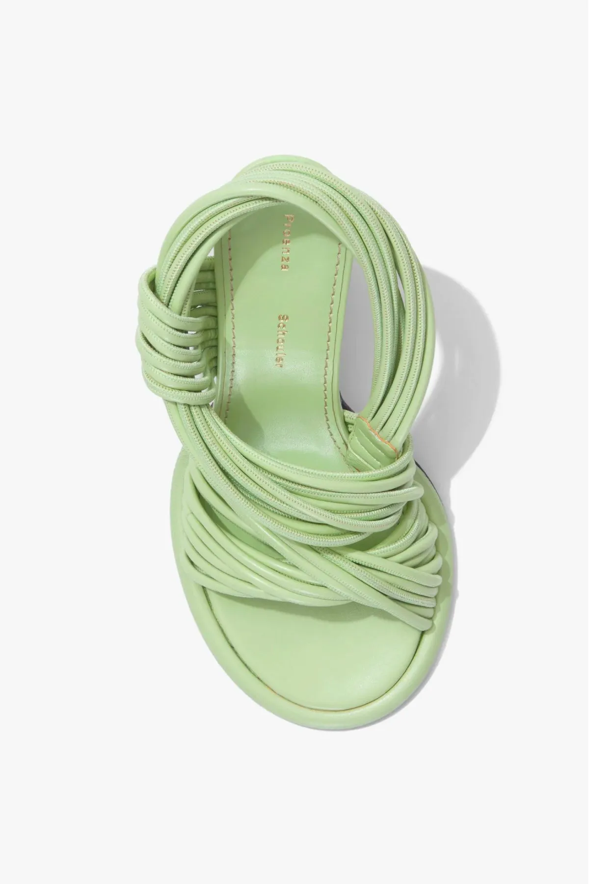 Proenza Schouler Pipe Rolo Slingback Sandal - Pistachio