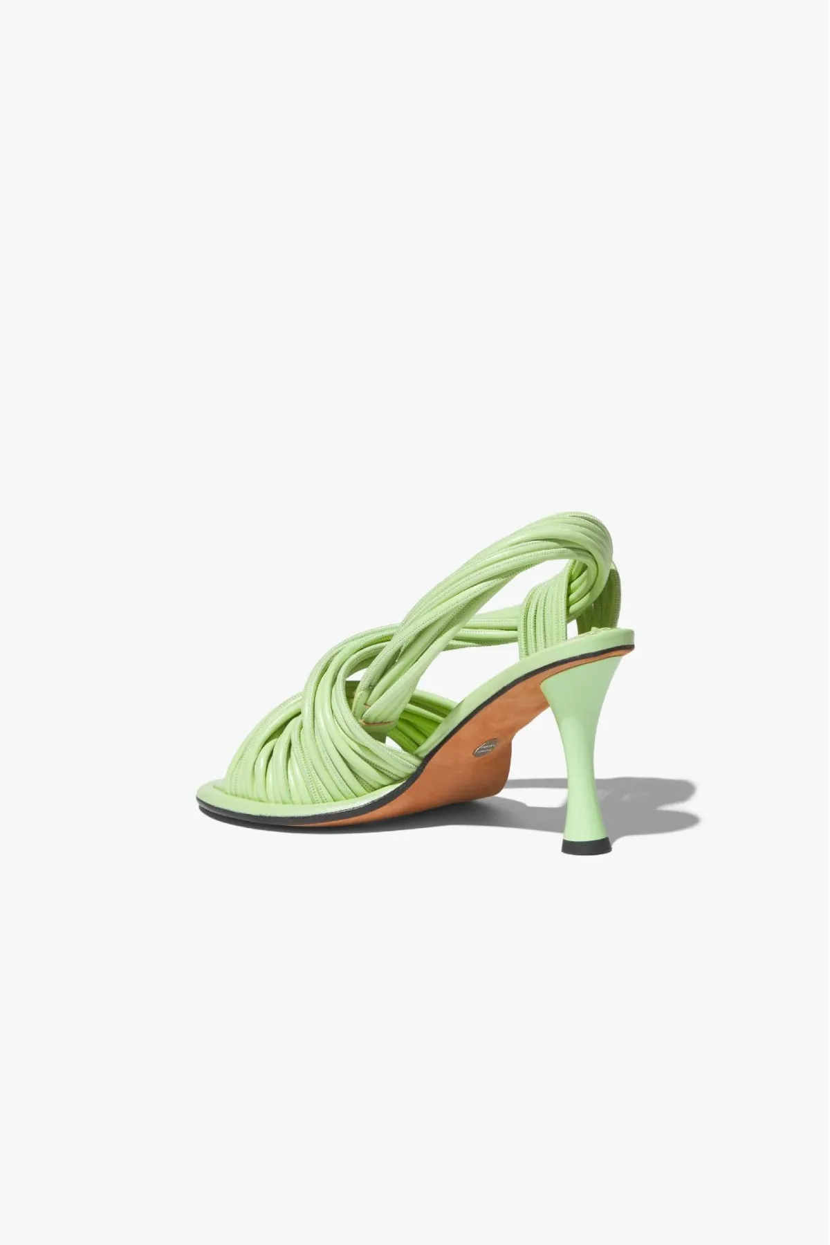 Proenza Schouler Pipe Rolo Slingback Sandal - Pistachio