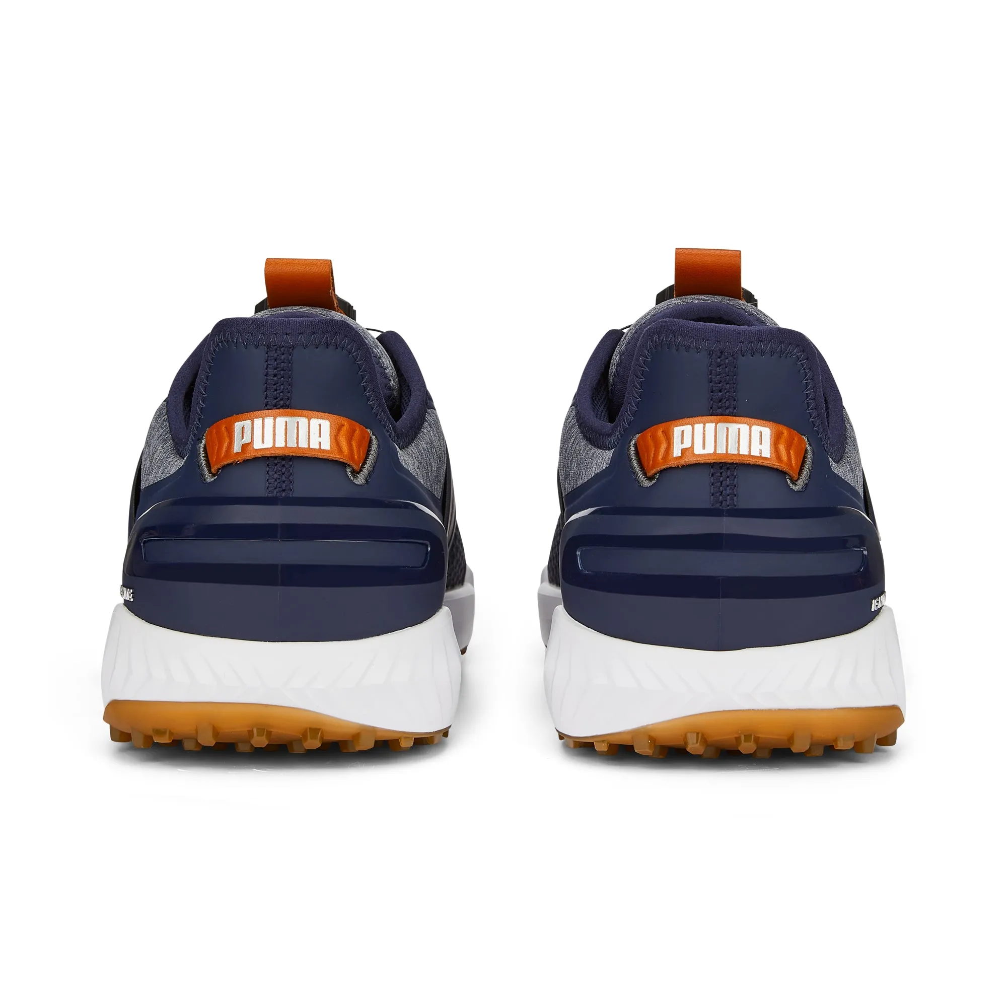 Puma Men's Ignite Elevate Disc Spikeless Golf Shoes - Navy/Silver