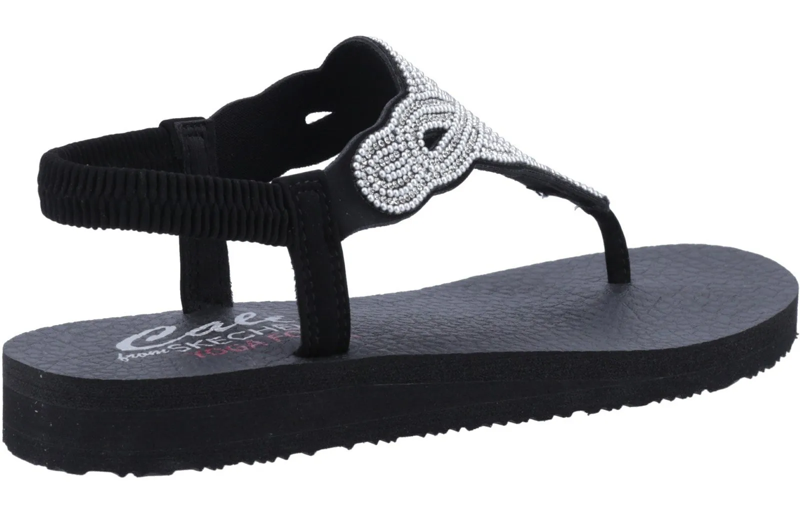 Skechers 119655 Meditation Pearl Perfection Womens Toe Post Sandal