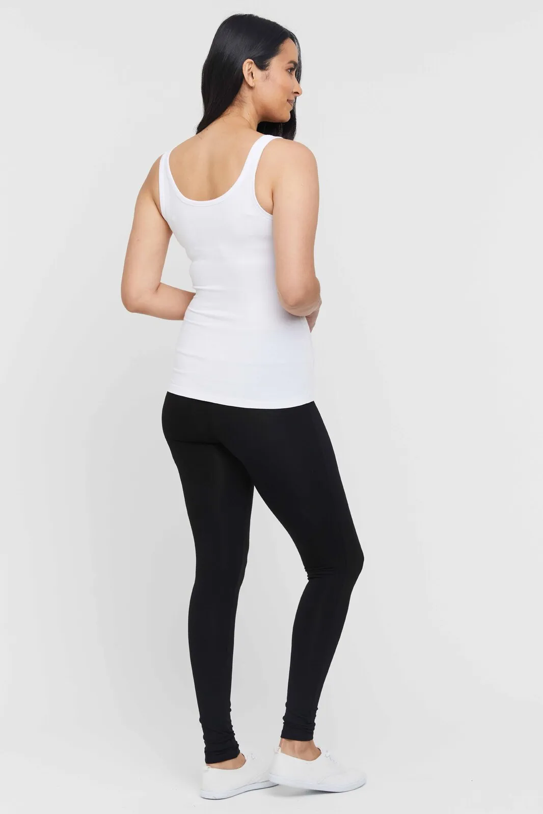 Soft Bamboo Leggings - Black