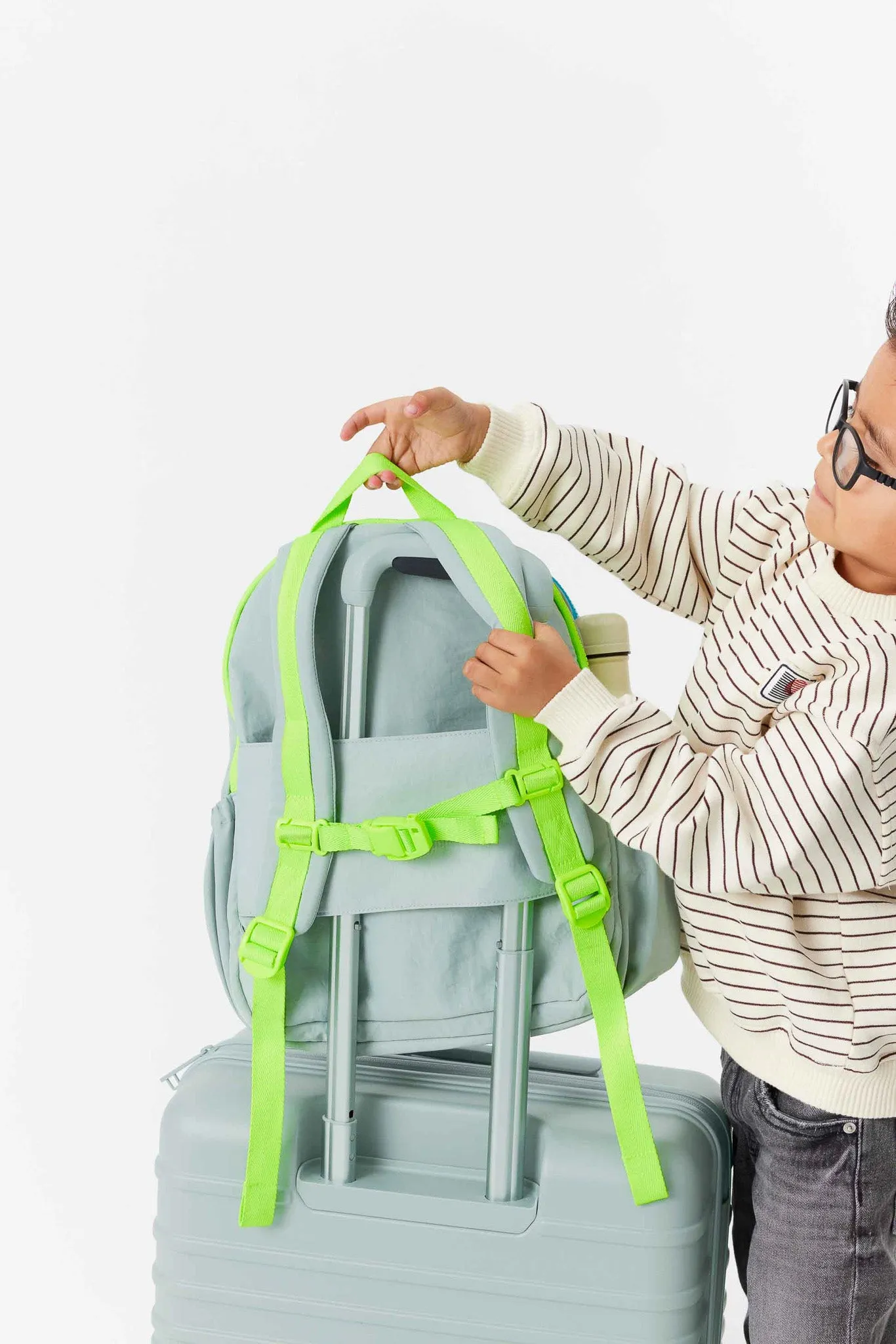 The Kids Backpack in Slate