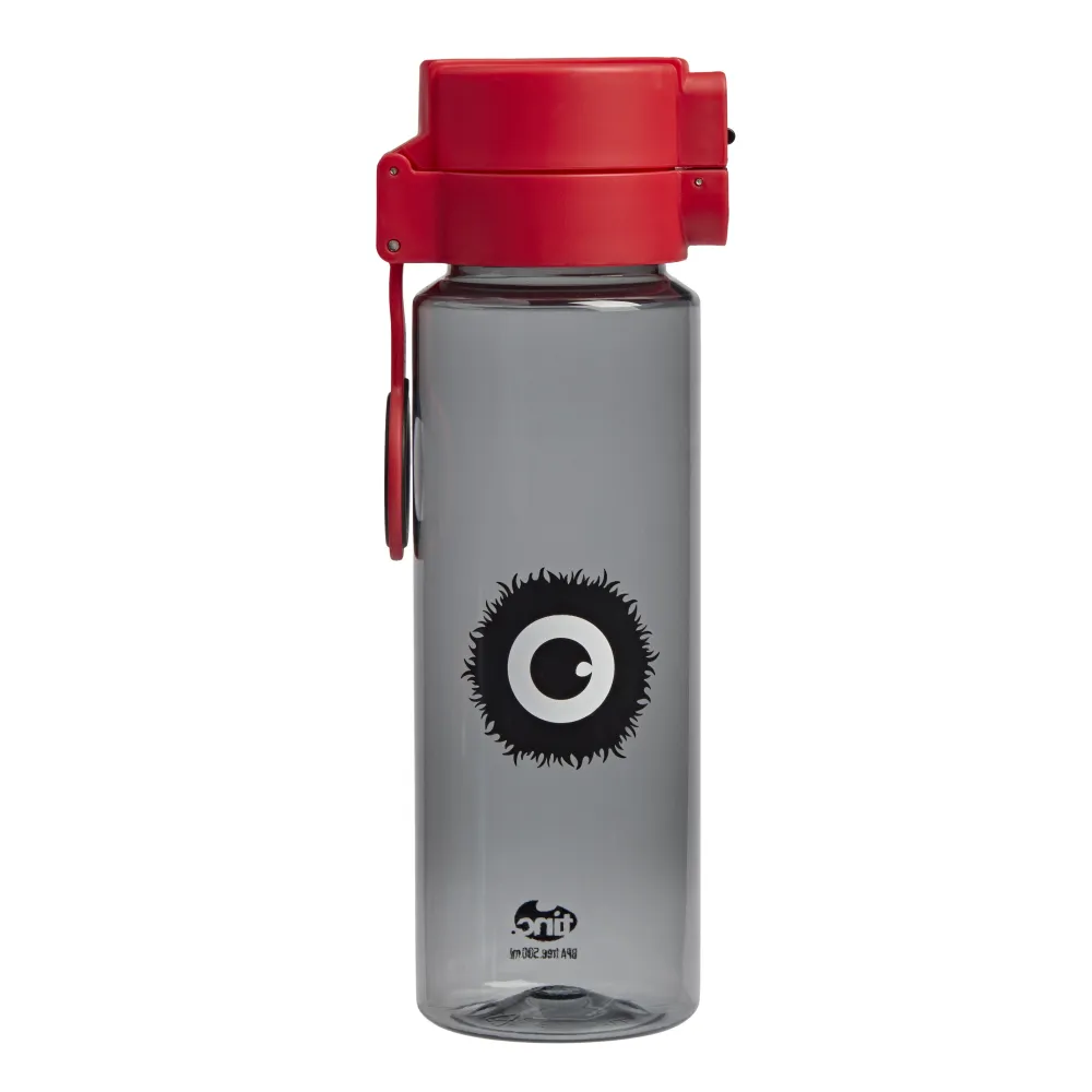 Tinc Black Leak Proof Flip and Clip Water Bottle