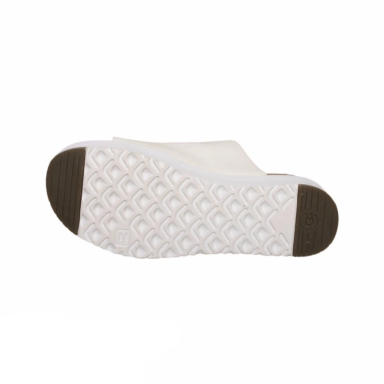 UGG Hanneli White Flip Flops