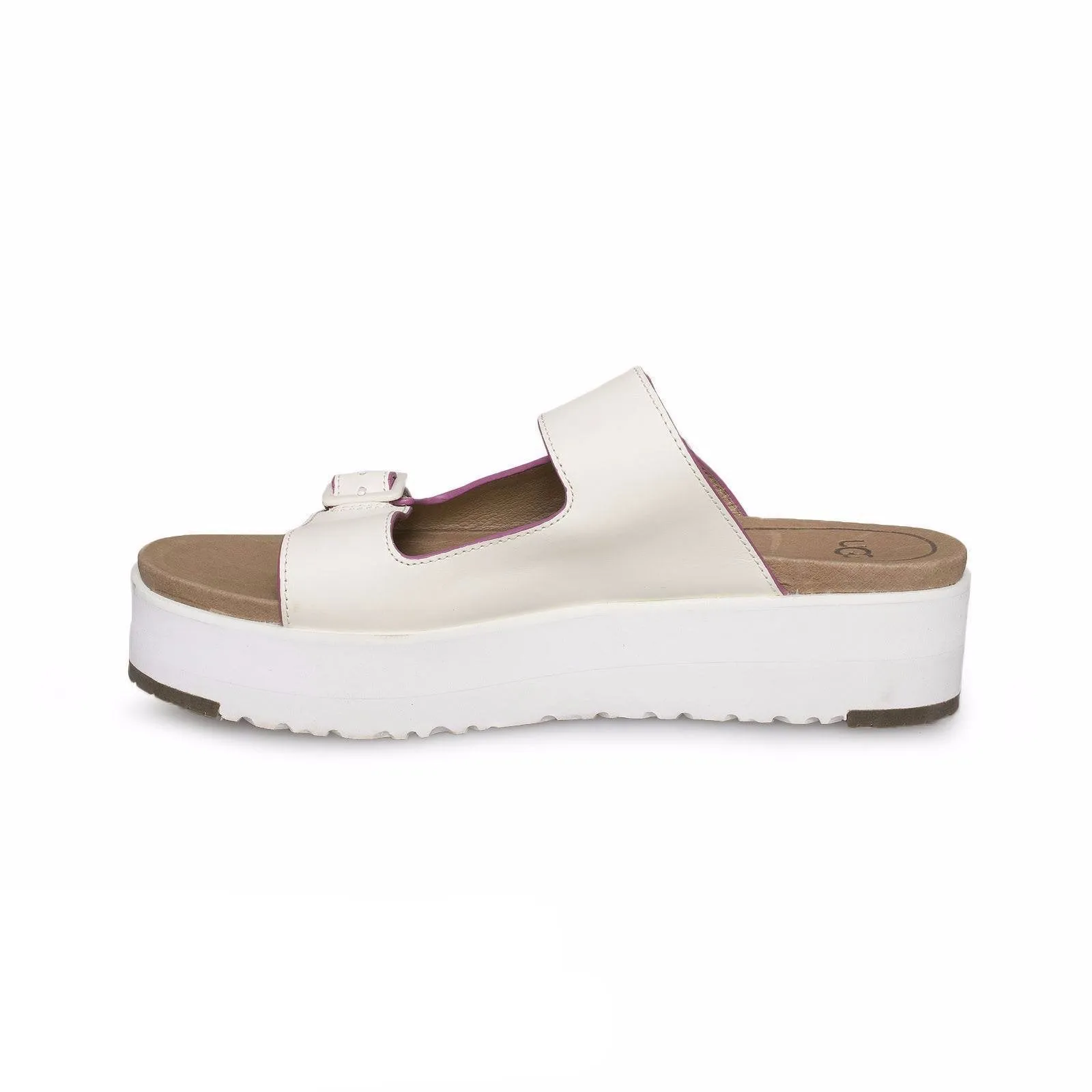 UGG Hanneli White Flip Flops