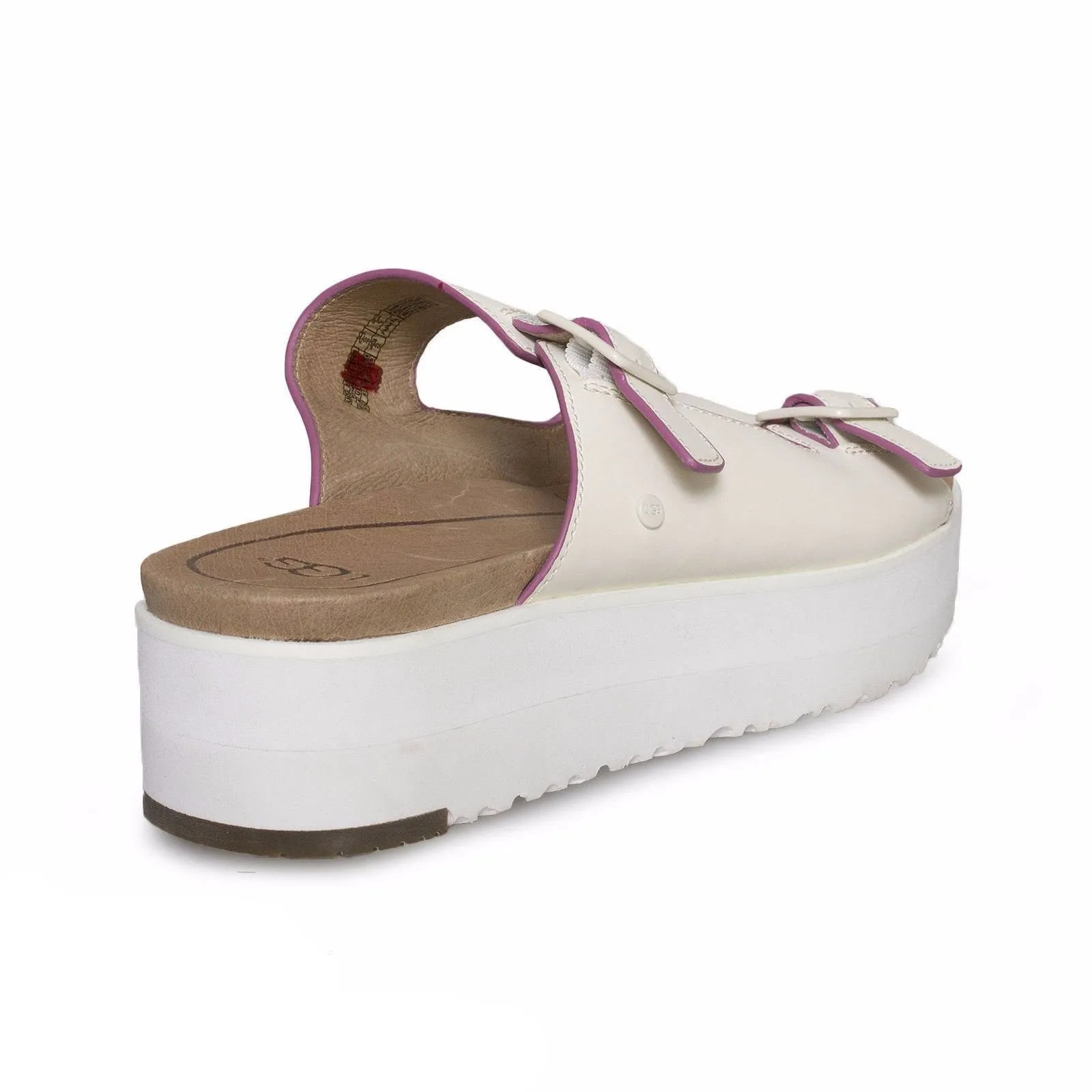 UGG Hanneli White Flip Flops