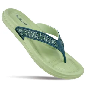 Walkaroo Womens Flip Flop  - WC4862 Green Olive