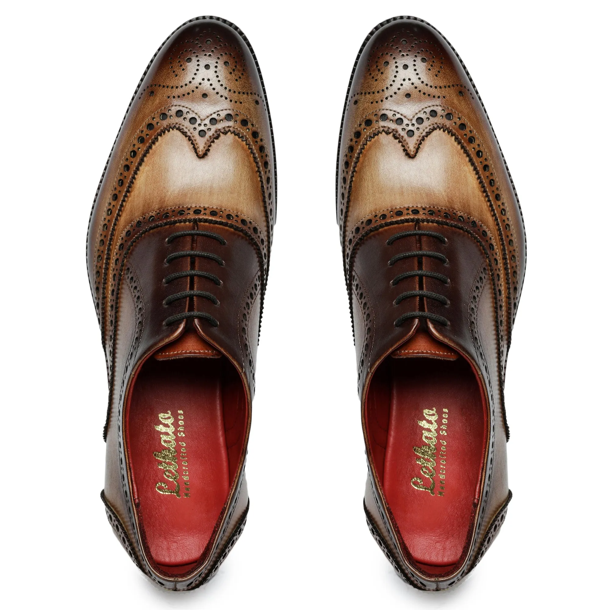 Wingtip Brogue Oxford- Brown