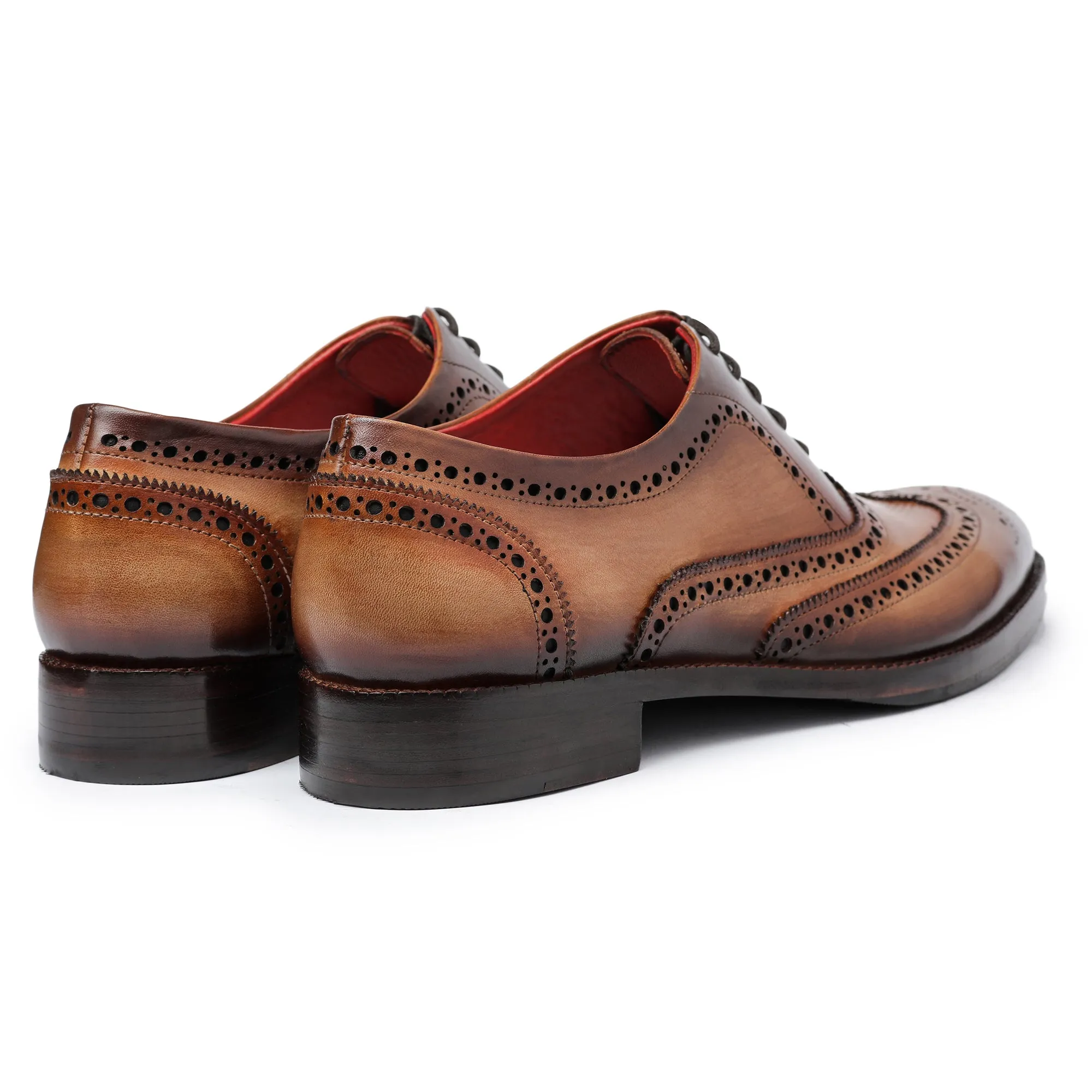 Wingtip Brogue Oxford- Brown