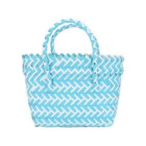 Woven Basket Mini Micro Tote Bag